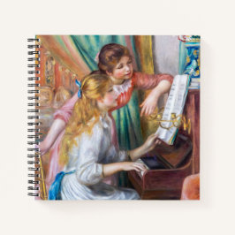 Pierre Auguste Renoir - Meisjes bij de piano Notitieboek