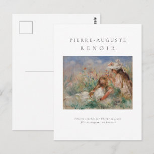 Pierre-Auguste Renoir. Meisjes in het Gras 1890 Briefkaart