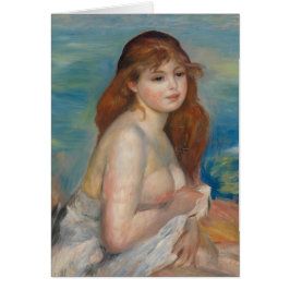 Pierre-Auguste Renoir na het bad CC0444