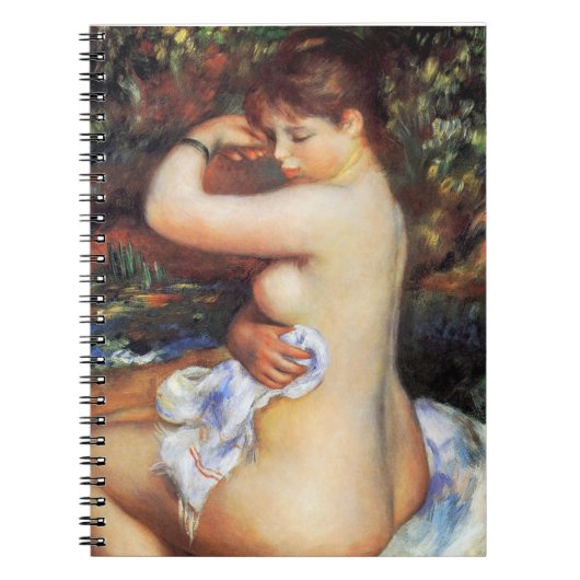 Pierre Auguste Renoir - Na het baden Notitieboek (Voorkant)