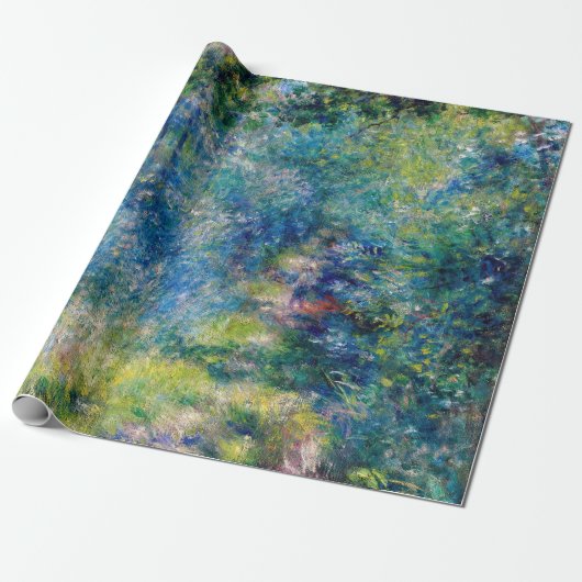Pierre-Auguste Renoir - Pad in het bos Cadeaupapier (Uitgerold)