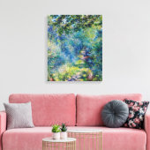 Pierre-Auguste Renoir - Pad in het bos Canvas Afdruk (Insitu (Woonkamer))