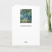 Pierre-Auguste Renoir - Pad in het bos Kaart (Achterkant)