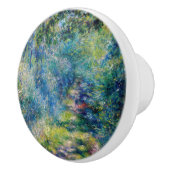 Pierre-Auguste Renoir - Pad in het bos Keramische Knop (Rechts)