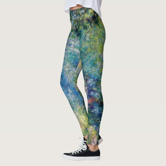 Pierre-Auguste Renoir - Pad in het bos Leggings (Links)