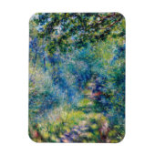 Pierre-Auguste Renoir - Pad in het bos Magneet (Verticaal)