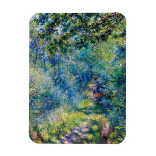 Pierre-Auguste Renoir - Pad in het bos Magneet