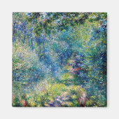 Pierre-Auguste Renoir - Pad in het bos Magneet (Voorkant)
