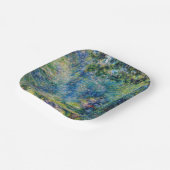 Pierre-Auguste Renoir - Pad in het bos Papieren Bordje (Gebogen)