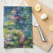 Pierre-Auguste Renoir - Pad in het bos Theedoek (Quarter Fold)