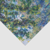 Pierre-Auguste Renoir - Pad in het bos Tissuepapier (Detail)