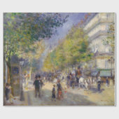 Pierre-Auguste Renoir - Parijs, Grands Boulevards Cadeaupapier (Vlak)