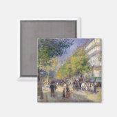 Pierre-Auguste Renoir - Parijs, Grands Boulevards Magneet (Voorkant / Achterkant)