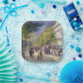 Pierre-Auguste Renoir - Parijs, Grands Boulevards Papieren Bordje (Feest)