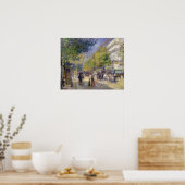 Pierre-Auguste Renoir - Parijs, Grands Boulevards Poster (Keuken)