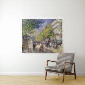 Pierre-Auguste Renoir - Parijs, Grands Boulevards Wandkleed (In Situ (horizontaal))
