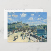 Pierre-Auguste Renoir - Parijs, Pont-Neuf Briefkaart (Voorkant / Achterkant)