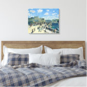 Pierre-Auguste Renoir - Parijs, Pont-Neuf Canvas Afdruk (Insitu (Slaapkamer))