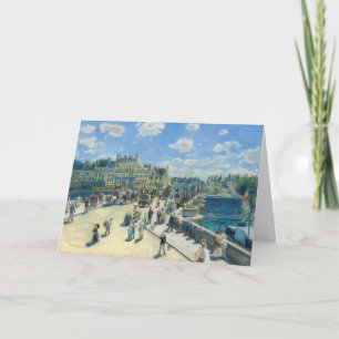 Pierre-Auguste Renoir - Parijs, Pont-Neuf Kaart