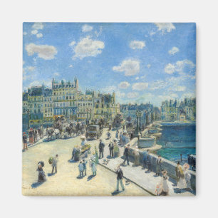 Pierre-Auguste Renoir - Parijs, Pont-Neuf Magneet