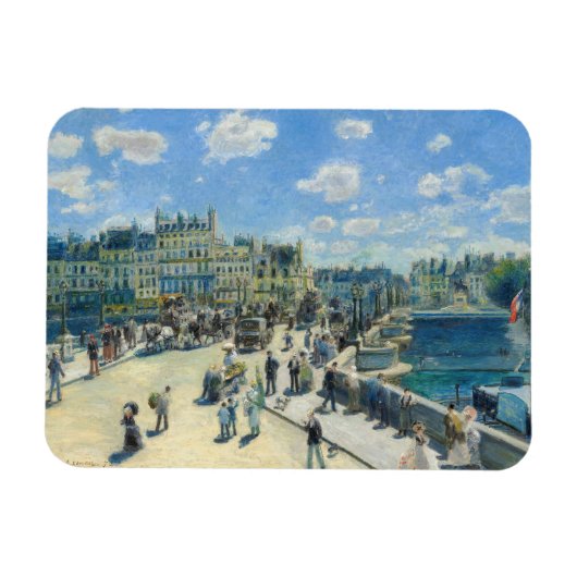 Pierre-Auguste Renoir - Parijs, Pont-Neuf Magneet (Horizontaal)