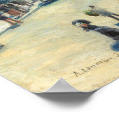 Pierre-Auguste Renoir - Parijs, Pont-Neuf Poster (Hoek)