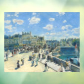 Pierre-Auguste Renoir - Parijs, Pont-Neuf Raamsticker (Vel 3)