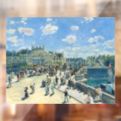 Pierre-Auguste Renoir - Parijs, Pont-Neuf Raamsticker (Vel 2)
