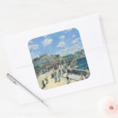 Pierre-Auguste Renoir - Parijs, Pont-Neuf Vierkante Sticker (Envelop)