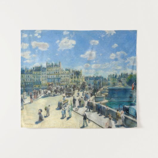 Pierre-Auguste Renoir - Parijs, Pont-Neuf Wandkleed (Voorkant (horizontaal))