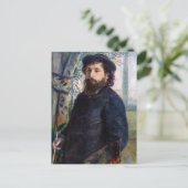 Pierre Auguste Renoir - Portret van Claude Monet Briefkaart (Staand voorkant)