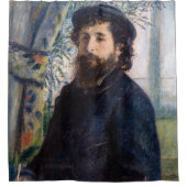 Pierre Auguste Renoir - Portret van Claude Monet Douchegordijn (Voorkant)