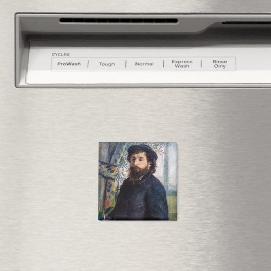 Pierre Auguste Renoir - Portret van Claude Monet Magneet (Insitu (Vaatwasser))