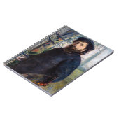 Pierre Auguste Renoir - Portret van Claude Monet Notitieboek (Linkerzijde)