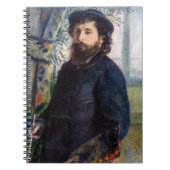 Pierre Auguste Renoir - Portret van Claude Monet Notitieboek (Voorkant)