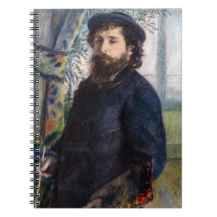 Pierre Auguste Renoir - Portret van Claude Monet Notitieboek