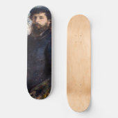 Pierre Auguste Renoir - Portret van Claude Monet Persoonlijk Skateboard (Voorkant)