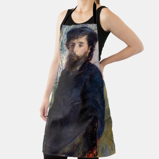 Pierre Auguste Renoir - Portret van Claude Monet Schort (Insitu)