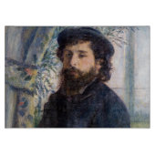 Pierre Auguste Renoir - Portret van Claude Monet Snijplank (Voorkant)