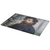 Pierre Auguste Renoir - Portret van Claude Monet Snijplank (Hoek)