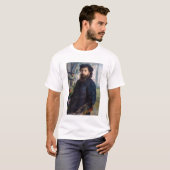 Pierre Auguste Renoir - Portret van Claude Monet T-shirt (Voorkant volledig)