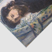 Pierre Auguste Renoir - Portret van Claude Monet Tissuepapier (Detail)