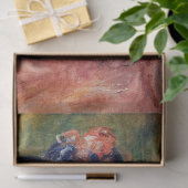 Pierre-Auguste Renoir - Portret van Seated Woman Tissuepapier (Geschenk)