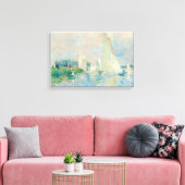 Pierre-Auguste Renoir - Regatta in Argenteuil Canvas Afdruk (Insitu (Woonkamer))