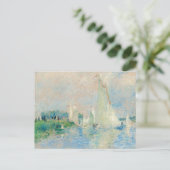 Pierre-Auguste Renoir - Regatta op Argenteuil Briefkaart (Staand voorkant)