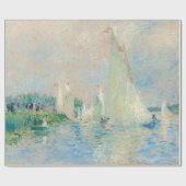 Pierre-Auguste Renoir - Regatta op Argenteuil Cadeaupapier (Vlak)
