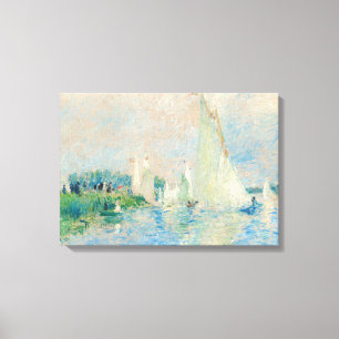 Pierre-Auguste Renoir - Regatta op Argenteuil Canvas Afdruk