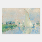 Pierre-Auguste Renoir - Regatta op Argenteuil Inpakpapier Vel (Voorkant)
