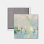 Pierre-Auguste Renoir - Regatta op Argenteuil Magneet (Voorkant / Achterkant)