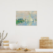 Pierre-Auguste Renoir - Regatta op Argenteuil Poster (Keuken)